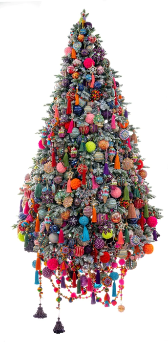 New Year's tree "Pompon"